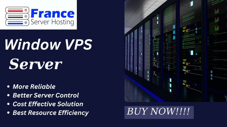 Empower Your Business with Windows VPS Server via France Server Hosting